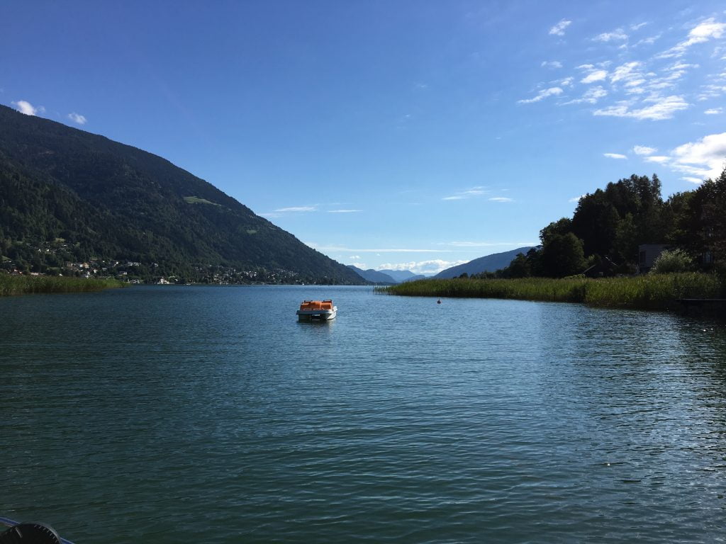 Ossiacher See, drittgrößte Badesee Kärntens