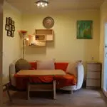 Ferien- Apartmentwohnung 3 - gartenseitig - Wohnraum